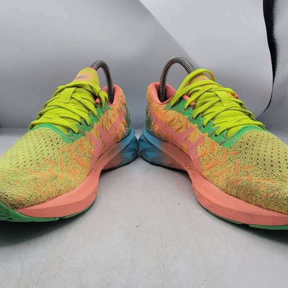 ASICS DynaBlast Womens 8 Orange Pop Coral Running Shoes Athletic Casual 1012A989 - Picture 3 of 14